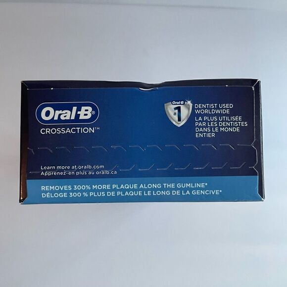 Oral-B Crossaction Electronic Toothbrush Blue - Picture 3 of 6